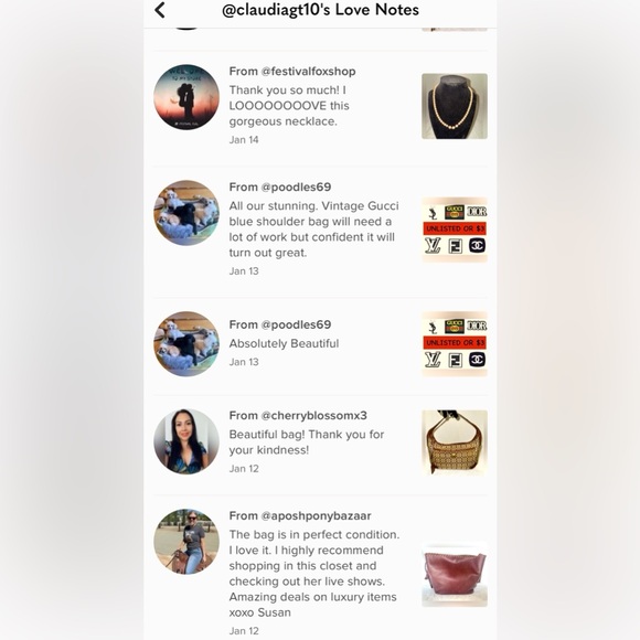 Hi, @Claudiagt10 is live!!! Come and join with me, let have fun and sales! ๐๐๐ - Picture 8 of 10